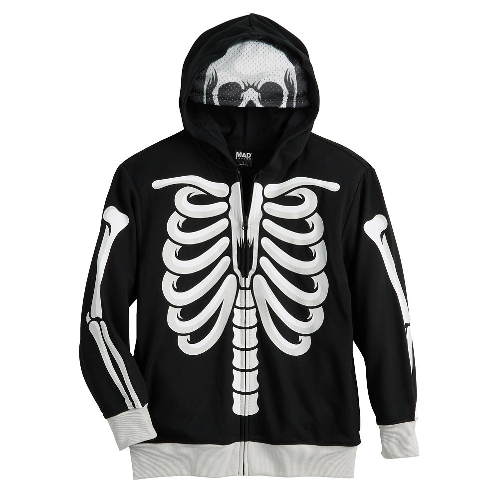 Boys 8-20 Skeleton Graphic Hoodie