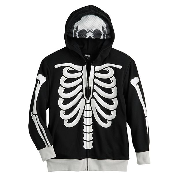 Boys 8 20 Skeleton Graphic Hoodie