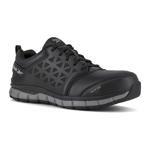 Reebok Work Men s Sublite Cushion Alloy Toe Conductivity Safety Shoes