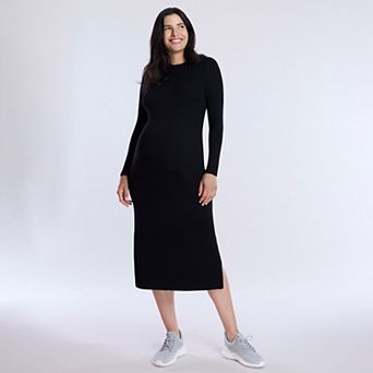 Maternity Motherhood® Rib Column Midi Dress