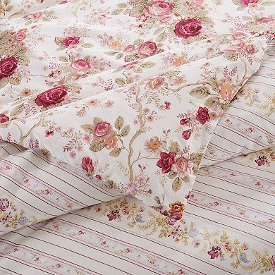 Greenland Home Fashions Antique Rose Duvet Set