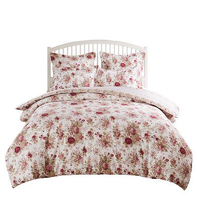 Greenland Home Fashions Antique Rose Duvet Set