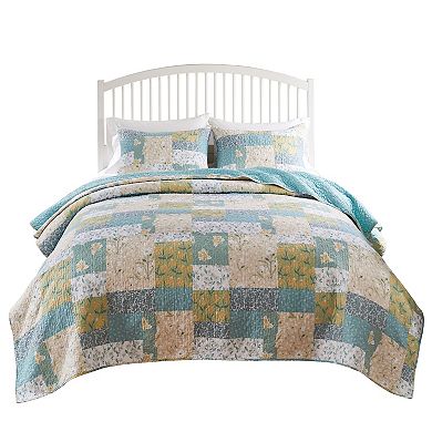 Greenland Home Fashions Evangeline Quilt Set