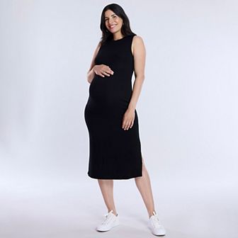 Maternity Motherhood® Rib Knit Midi Dress