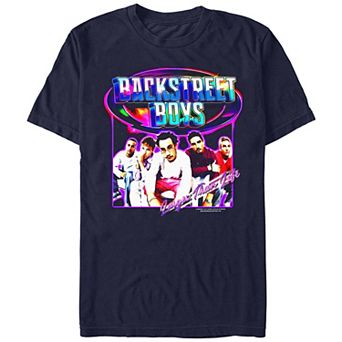 Men's Backstreet Boys Larger Than Life Cover Graphic Tee