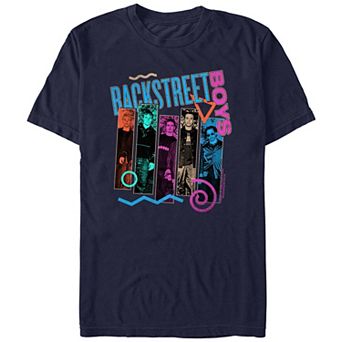 Men's Backstreet Boys Members Banners Graphic Tee