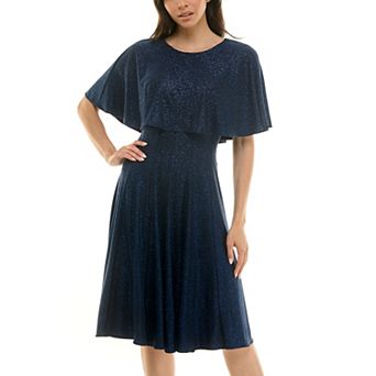 Women's Maison Tara Caplet Fit and Flare Dress