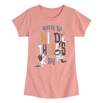 Girls 7-16 Where The Wild Things Are Graphic Tee