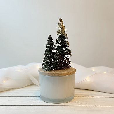 St. Nicholas Square® 10.7 oz. Balsam Fir Scented Candle with Tree Topper