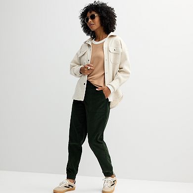 Women's Sonoma Goods For Life® Cozy Baseball Pullover