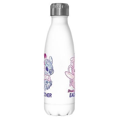 Disney's Lilo & Stitch Angel And Stitch Made For Each Other Graphic Bottle