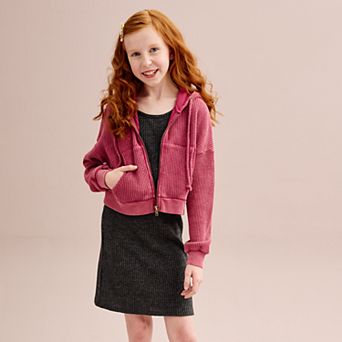 Girls 7-16 Speechless Midi Dress & Jacket 2 pc Set