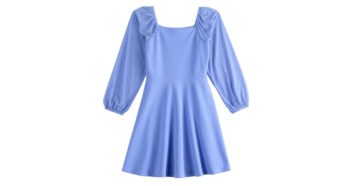 fall dresses for girls size 8 DISNIMO Thanksgiving Maple Leaf Long Sleeve Girls Dresses Size 7/8 Dress  with Long Sleeves and Pockets for Kids Fall Dresses for Girls for Kids Long  Dresses Long Sleeve Holiday Dress