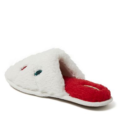 Dearfoams Holiday Novelty Adult Scuff Slippers