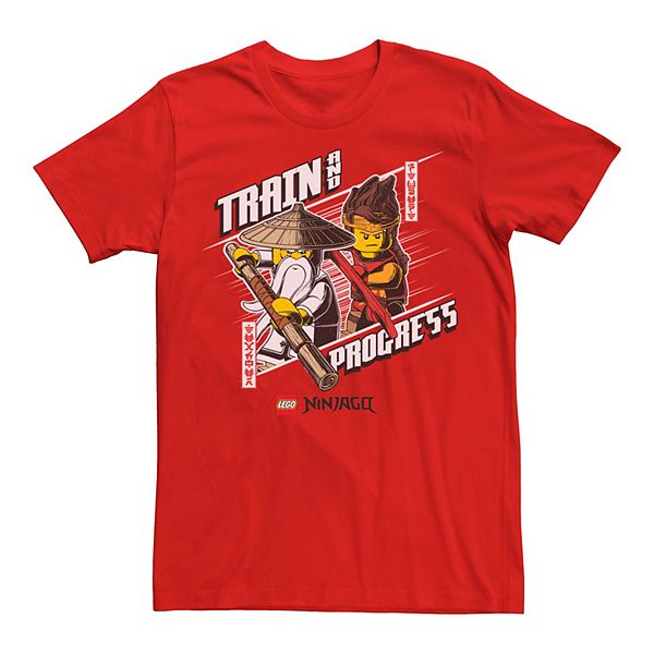 Men's Lego Ninjago Train And Progress Graphic Tee