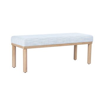 HomePop Oslo Padded Bench