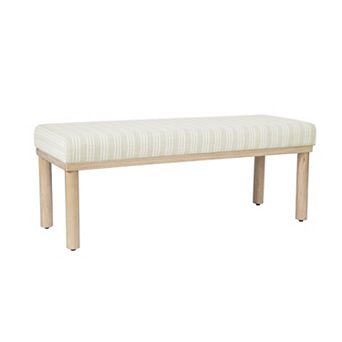 HomePop Oslo Padded Bench