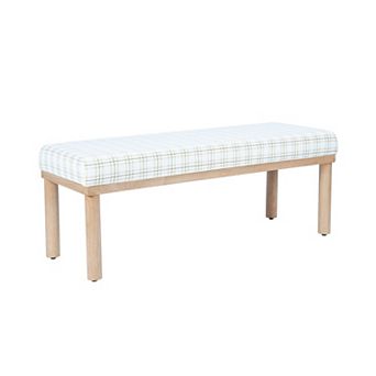 HomePop Oslo Padded Bench