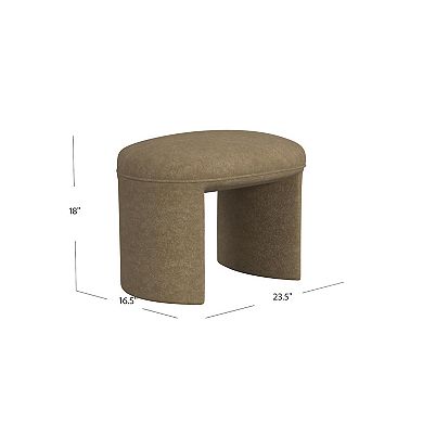 HomePop Quinn Ottoman
