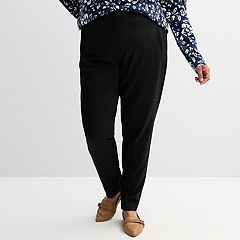 Kohls plus size pants best sale