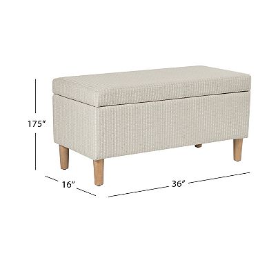 HomePop Malmo Storage Bench