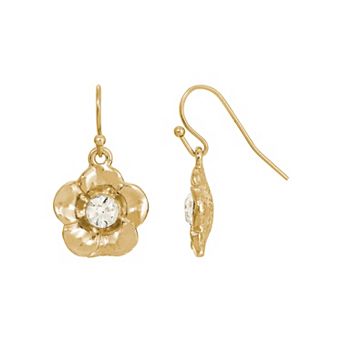 1928 Flower Drop Earrings