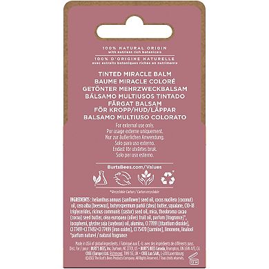 Burt's Bees Desert Rose Tinted Miracle Balm