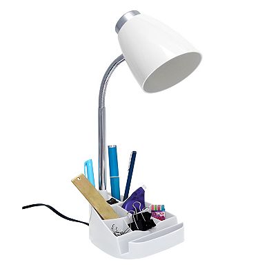 Creekwood Home Flexible Gooseneck Organizer Desk Lamp