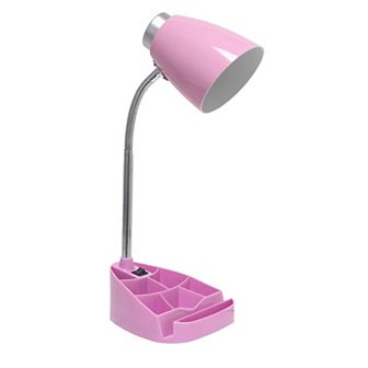 Creekwood Home Flexible Gooseneck Organizer Desk Lamp