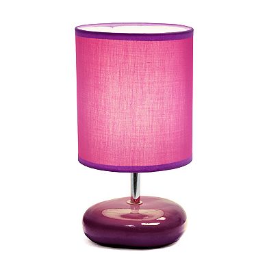 Creekwood Home Mini Round Rock Table Lamp