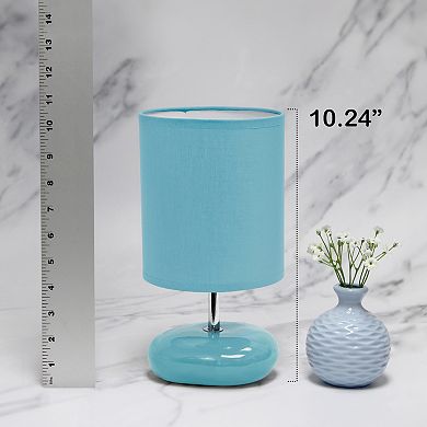 Creekwood Home Mini Round Rock Table Lamp