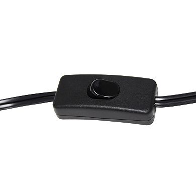 Creekwood Home Contemporary Crystal Droplet Table Lamp