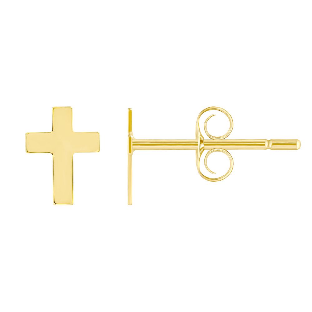 Legacy Cross Stud Earrings