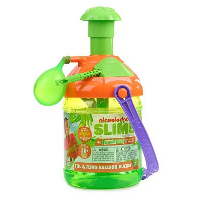 WowWee Nickelodeon Slime Compound Fill & Fling Balloon Bucket
