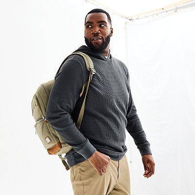 Big & Tall Sonoma Goods For Life® Essential Waffle Hoodie