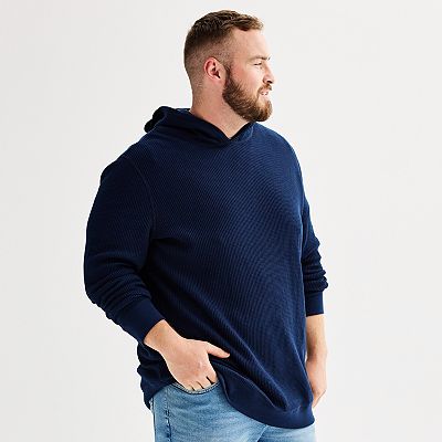 Big & Tall Sonoma Goods For Life® Essential Waffle Hoodie