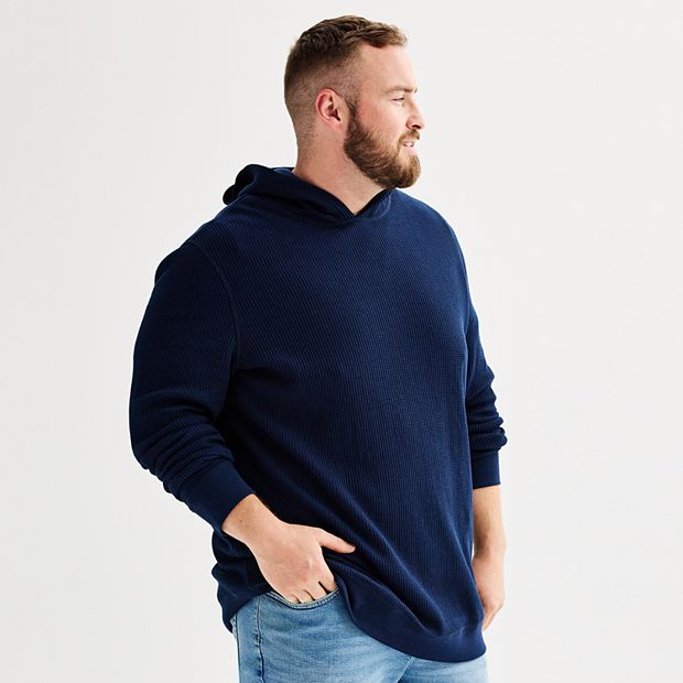 Big & Tall Sonoma Goods For Life® Essential Waffle Hoodie