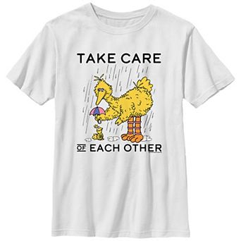 Boys 6-20 Sesame Street Take Care Of Each Other Graphic Tee