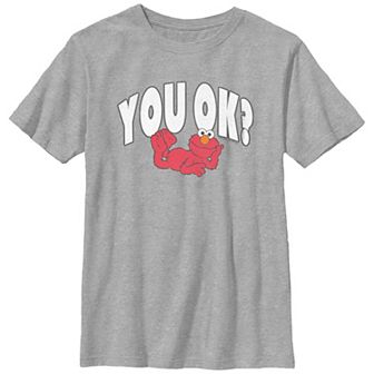 Boys Sesame Street Elmo You Ok? Graphic Tee