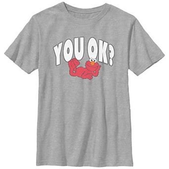 Boys 6-20 Sesame Street Elmo You Ok? Graphic Tee