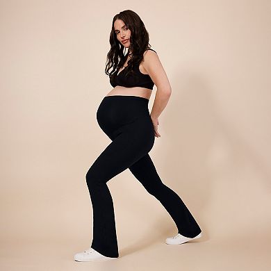 Maternity Motherhood Full Length Flare Leggings