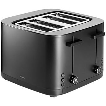Zwilling Enfinigy 4-slice Toaster, Extra Wide 1.5" Slots For Bagels And Toast