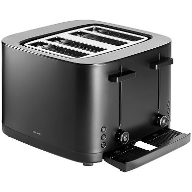 Zwilling Enfinigy 4-slice Toaster, Extra Wide 1.5" Slots For Bagels And Toast