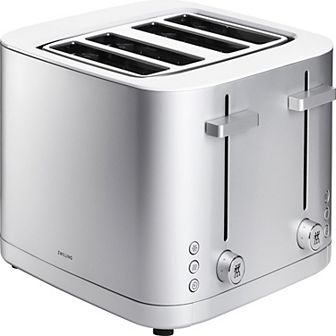 Zwilling Enfinigy 4-slice Toaster, Extra Wide 1.5" Slots For Bagels And Toast