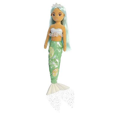 Aurora Large Green Sea Sparkles Citrus Sparkles 18" Lexie Lime Enchanting Stuffed Doll