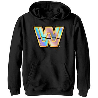 Boys WWE Wrestlemania Shiny Logo Graphic Hoodie