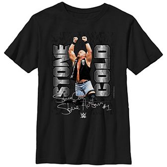 Boys WWE Stone Cold Graphic Tee