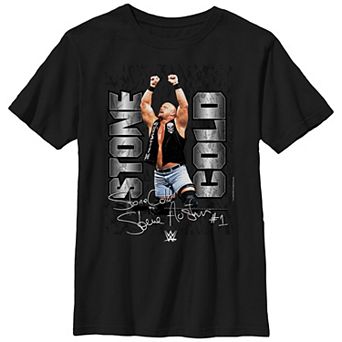Boys WWE Stone Cold Graphic Tee