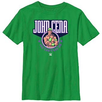 Boys WWE John Cena You Can't See Me Stamp Graphic Tee