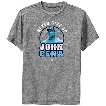 Boys WWE John Cena Never Give Up Performance Graphic Tee